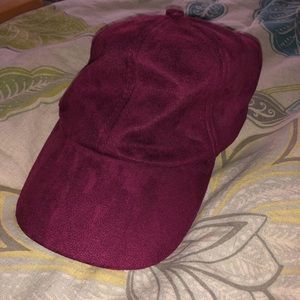Chatties brand velvet maroon unisex hat!